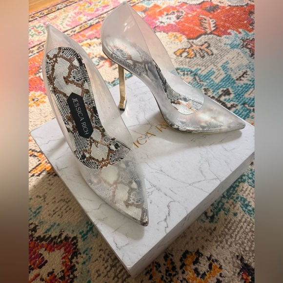 JESSICA RICH “SO FANCY” STILETTO 120 MM | SNAKESKIN - Picture 3 of 11